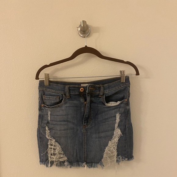 Sneak Peek Dresses & Skirts - Denim Skirt